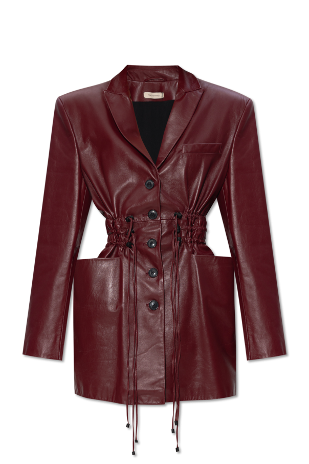 ‘irbid’ leather dress od The Mannei