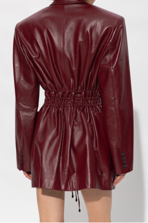 The Mannei ‘Irbid’ leather dress