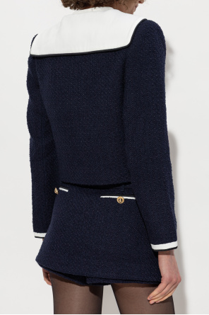 Self-Portrait Jacket with collar