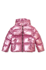 Palm Angels Kids PINK Jacket with detachable hood