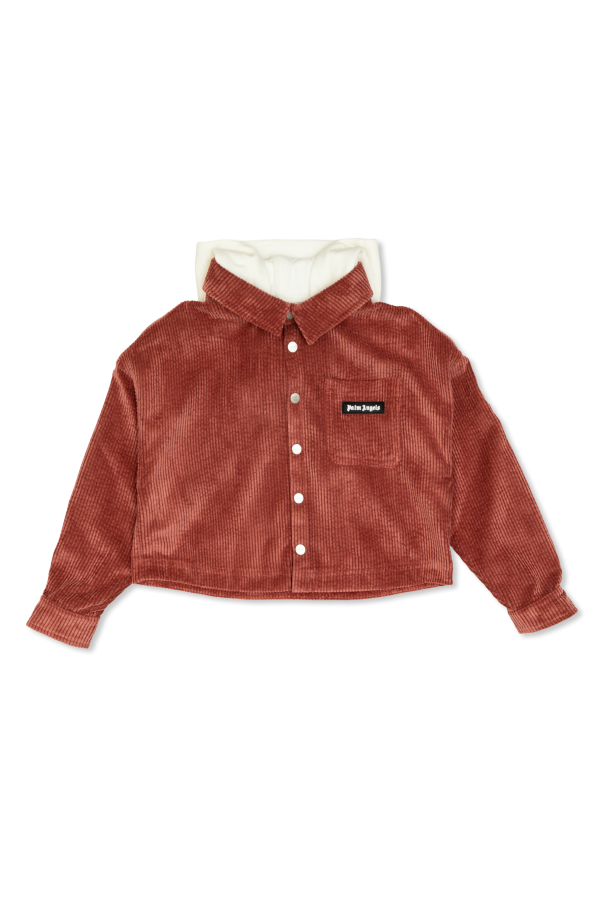 Corduroy jacket od Palm Angels Kids