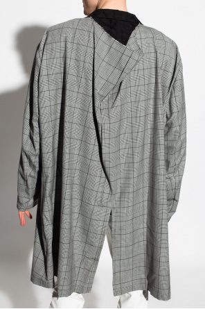 Comme des Garçons Homme Plus Checked coat