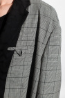 patta arc logo hooded sweater pocwi Checked coat