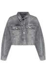 AllSaints ‘Piper’ cropped denim jacket
