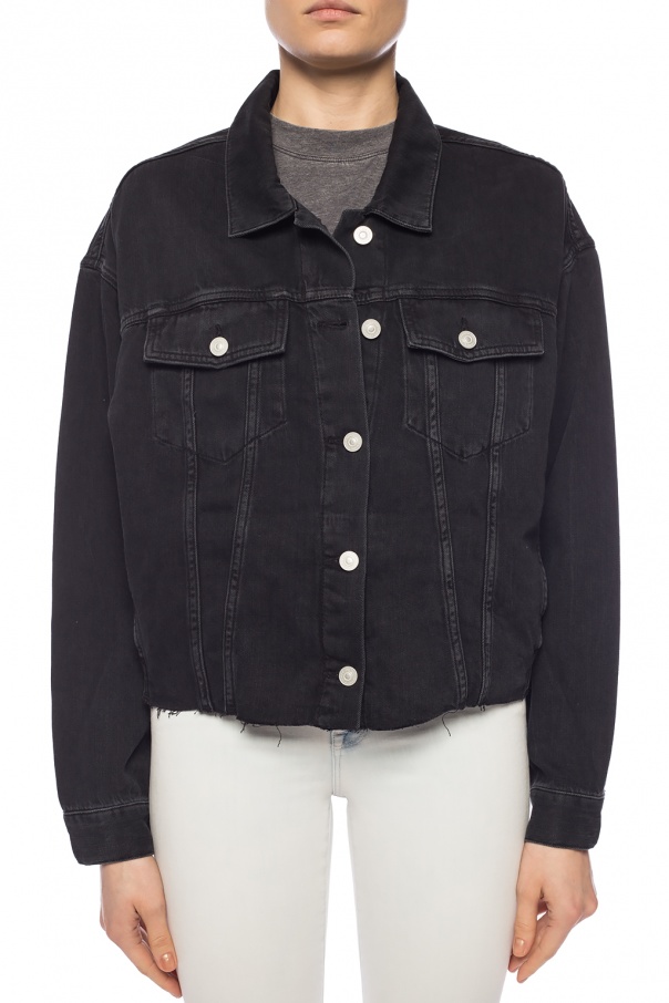 allsaints piper denim jacket