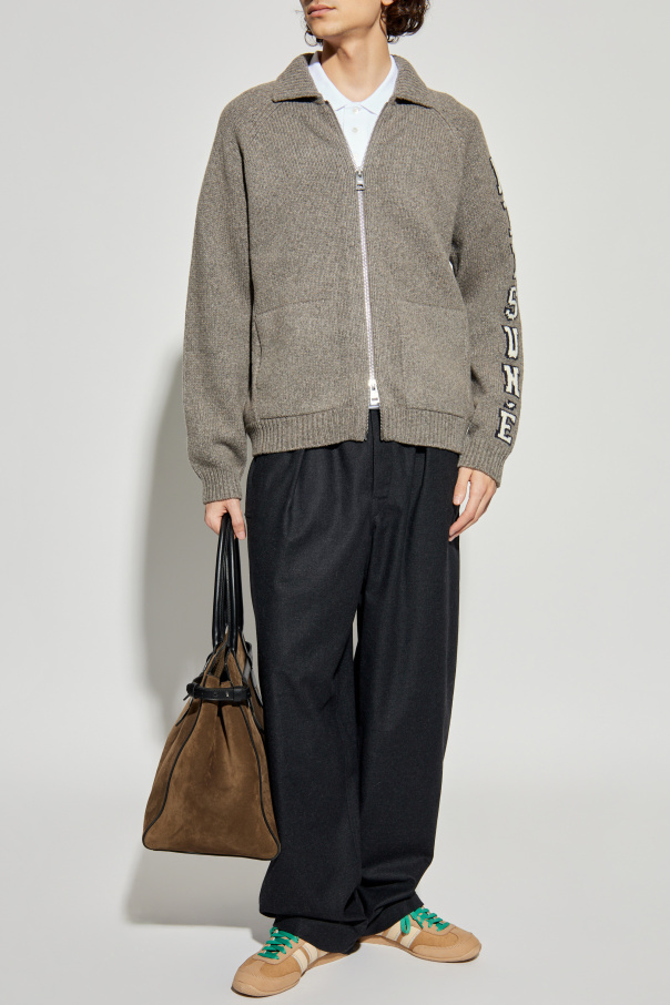 Maison Kitsuné Cárdigan con logo