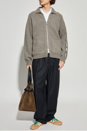 Cardigan mit logo od Maison Kitsuné