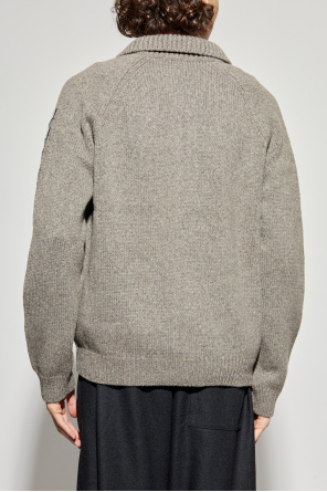 Maison Kitsuné Cárdigan con logo