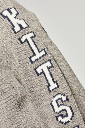 Maison Kitsuné Cárdigan con logo