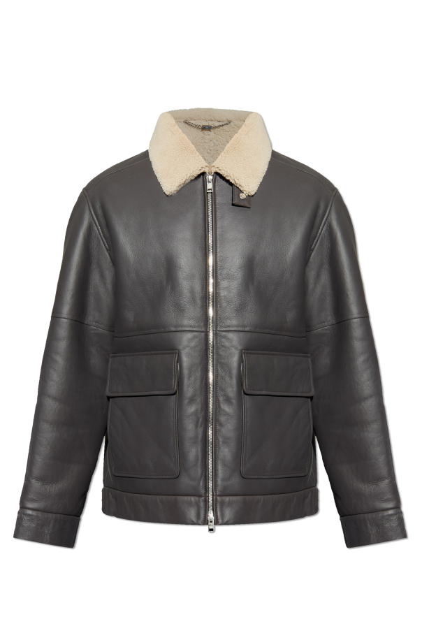 Leather jacket od Maison Kitsuné