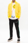Palm Angels YELLOW Band collar track jacket