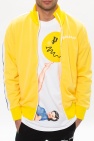 Palm Angels YELLOW Band collar track jacket
