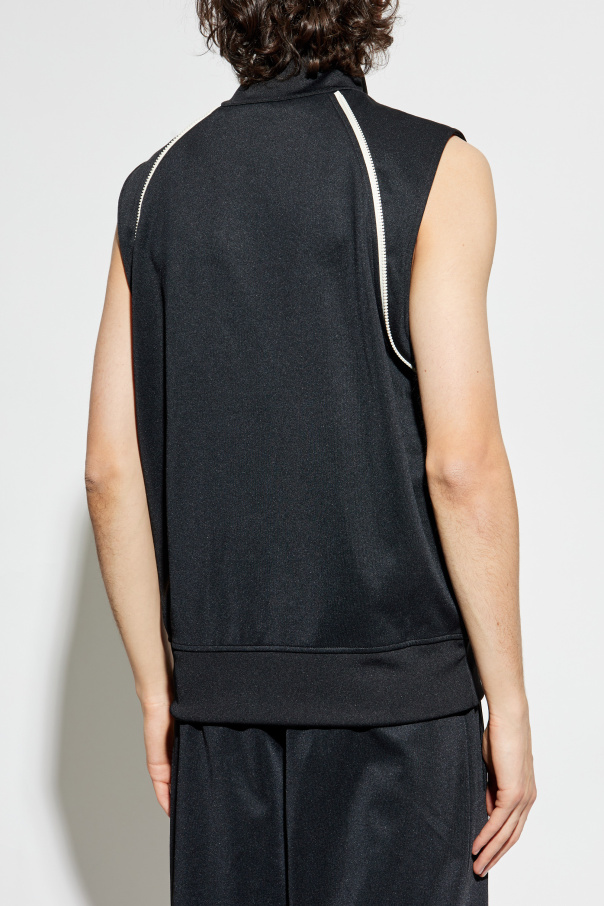 Palm Angels Sweatshirt with stand-up collar
