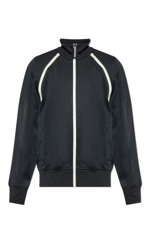Sweatshirt with stand-up collar