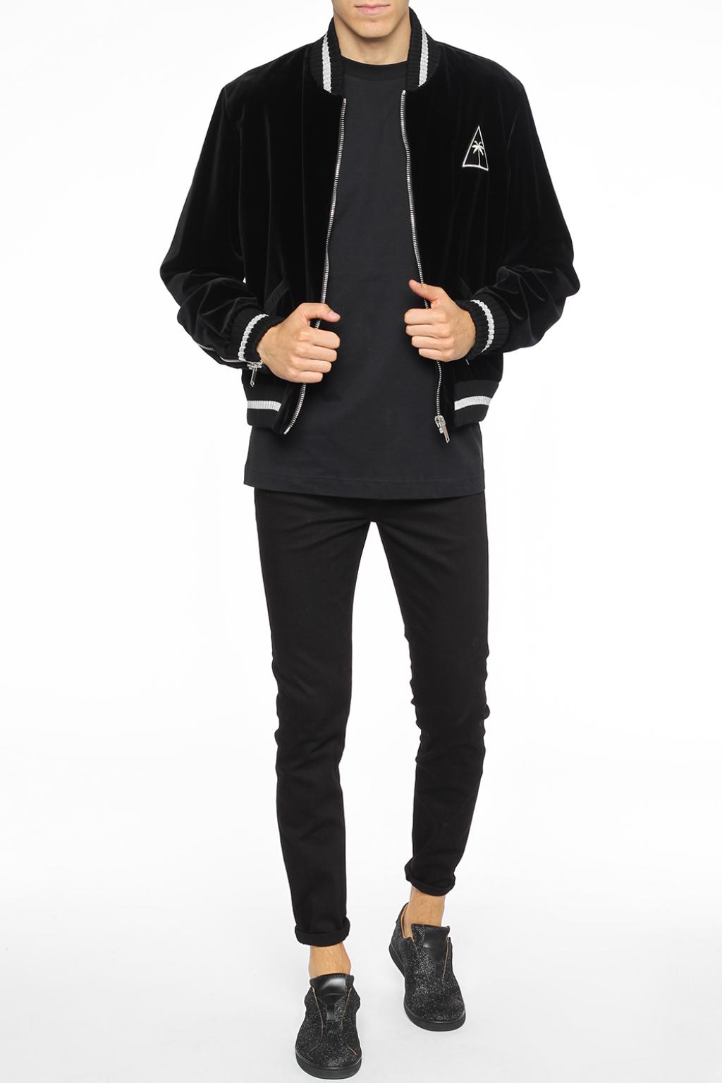 palm angels velvet tracksuit