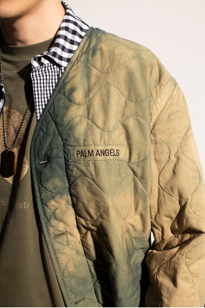 Palm Angels cropped knitted sweater