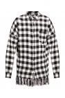 Palm Angels BLACK Checked shirt