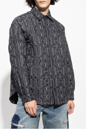 Palm Angels Quilted closure jacket