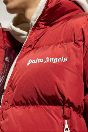 Palm Angels Diesel Kids TEEN logo-print panelled T-Shirt