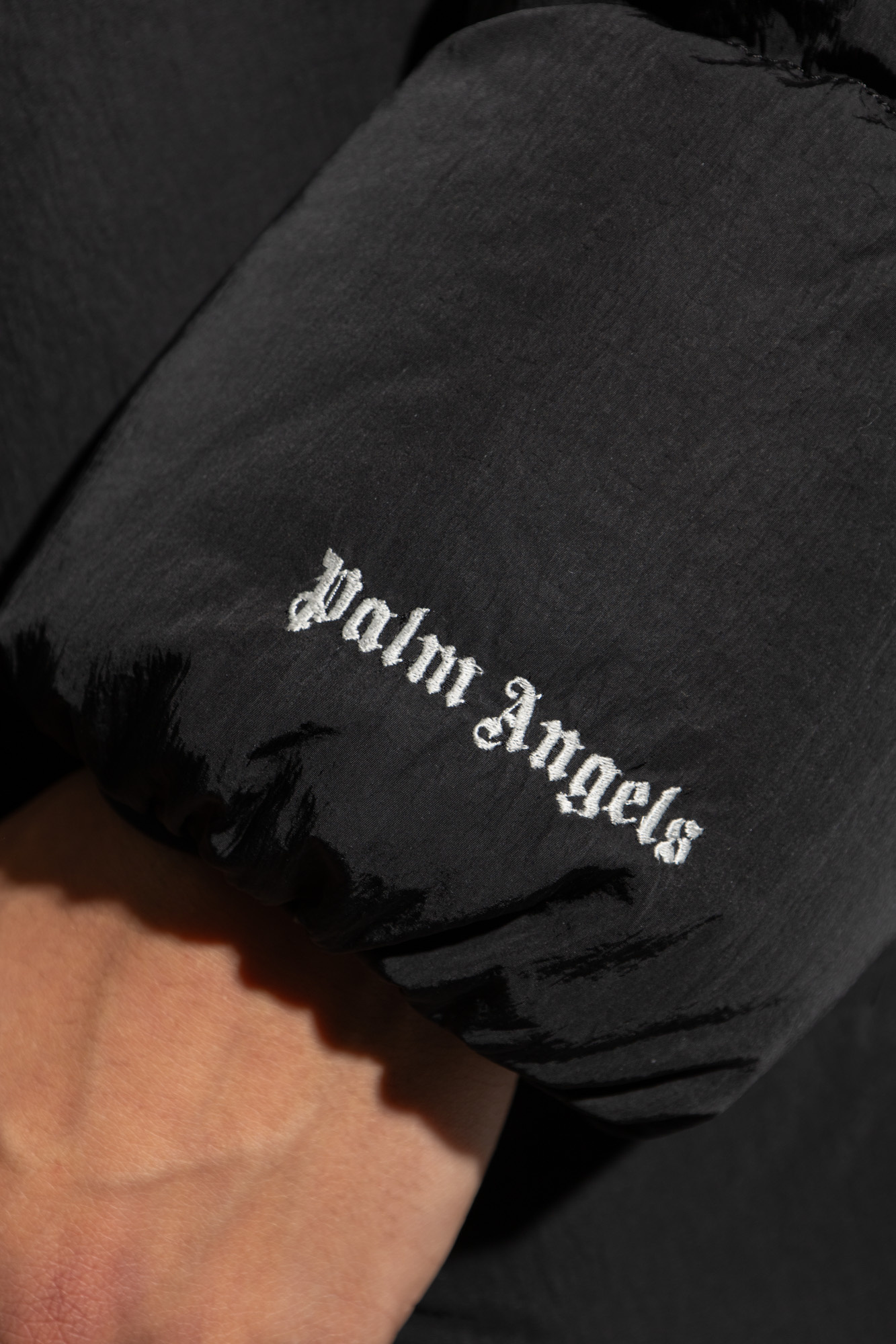 Palm Angels Show your love for with this logo-embroidered cotton T-shirt