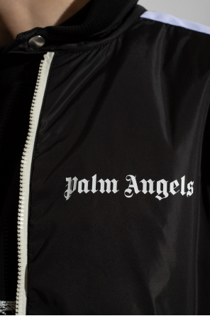 Palm Angels Eleventy T-shirt con bordi a righe Grigio