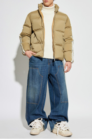 Down jacket with stand-up collar od Palm Angels