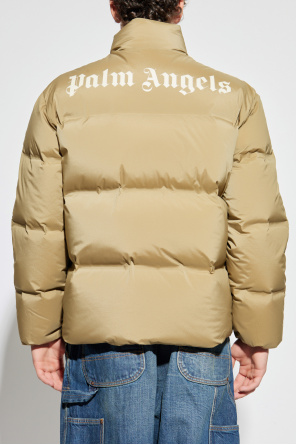 Palm Angels Down jacket with stand-up collar