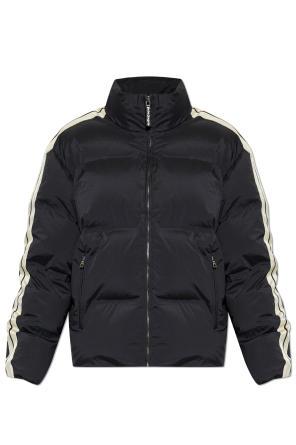 Insulated jacket with stand-up collar
