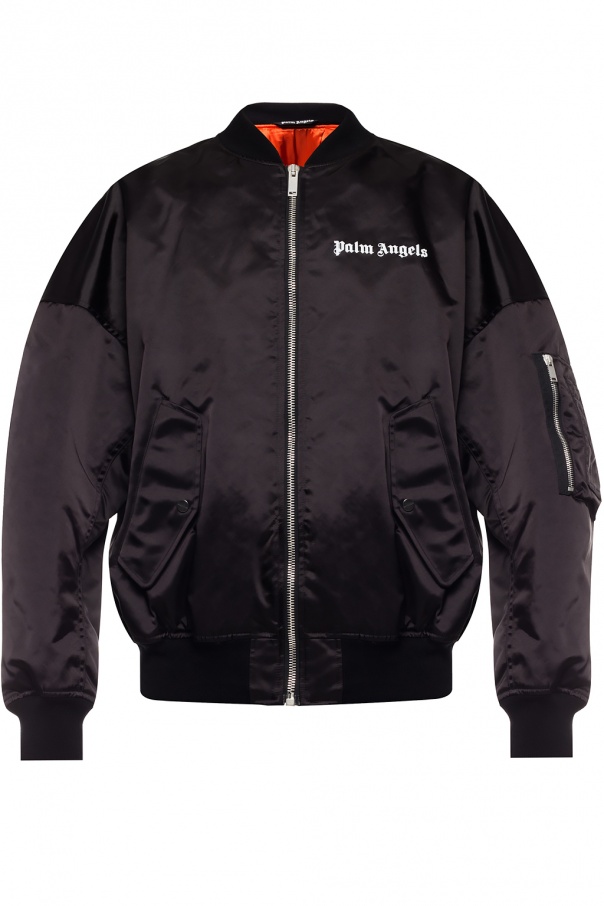Palm Angels Logo bomber jacket | Men's Clothing | Vitkac