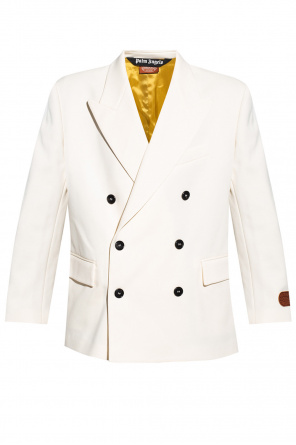 multiple-pocket long-sleeve jacket Schwarz