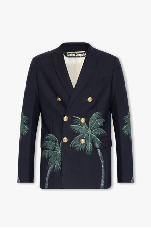 Double-breasted blazer od Palm Angels