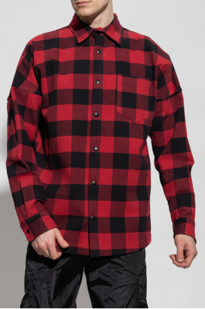 Palm Angels Checked cups shirt