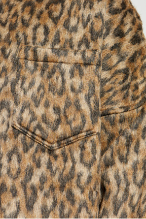 Palm Angels Hemd mit Animal-Print