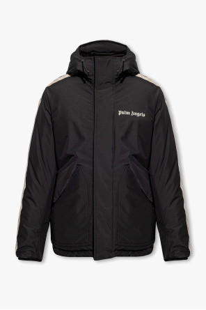 Puffer jacket with logo od Palm Angels