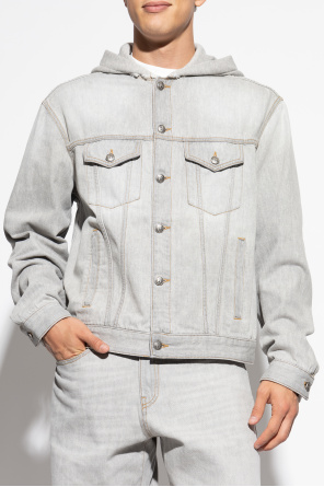 Palm Angels Chaqueta vaquera con capucha