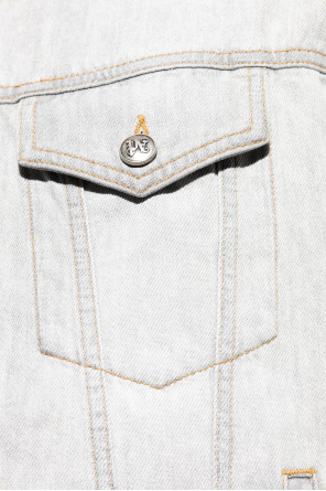 Palm Angels Chaqueta vaquera con capucha