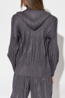 Issey Miyake Pleats Please GREY Pleated hoodie