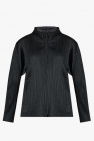 Pleats Please Issey Miyake Sweatshirt with standing collar