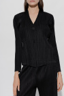 Issey Miyake Pleats Please BLACK Pleated cardigan