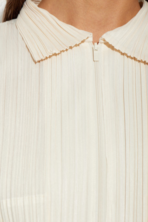 Pleats Please Issey Miyake Плисиран кардиган