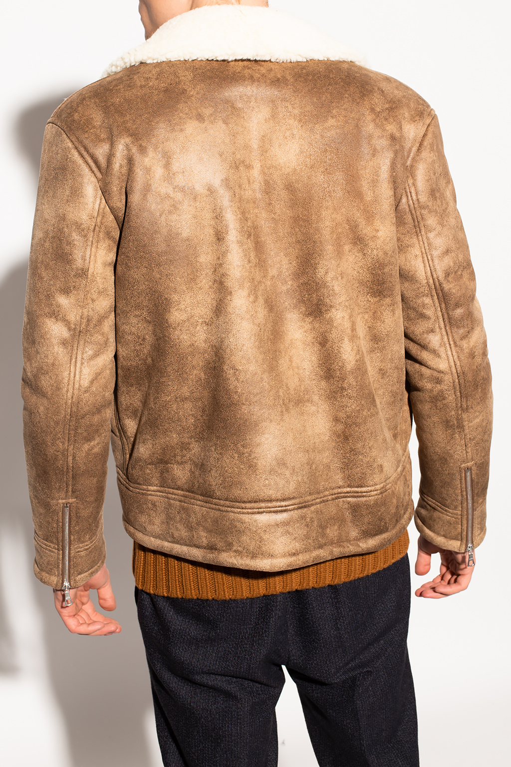 A.P.C. Faux leather jacket