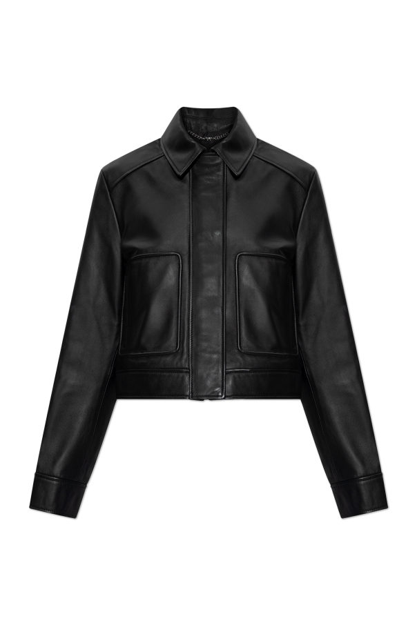 Leather jacket, zdjęcie 1 Leather jacket od Maison Kitsuné