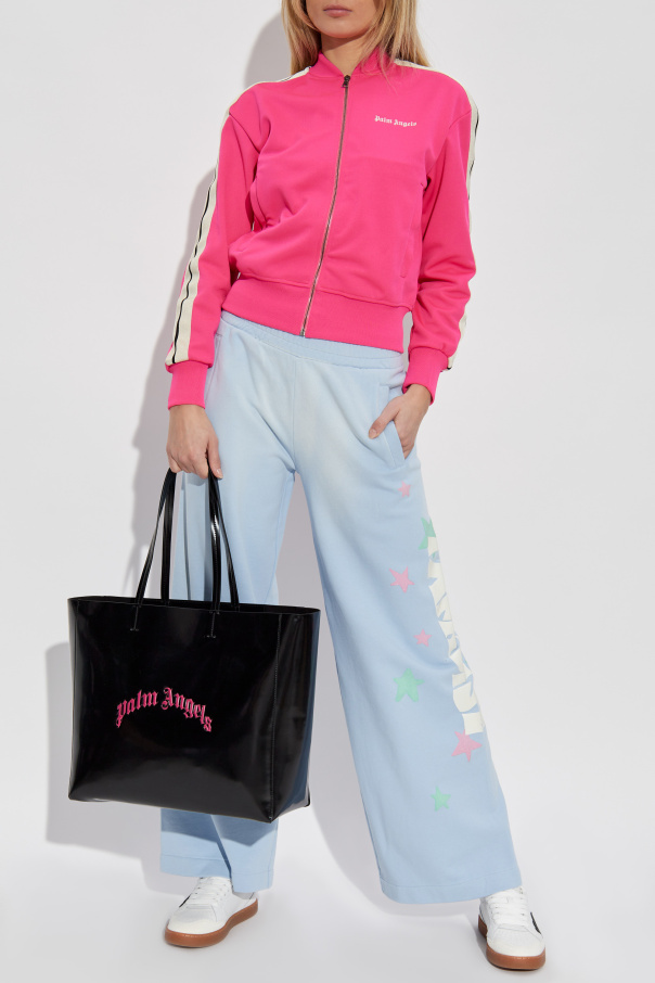 Palm Angels Sweatshirt with Embroidered Logo