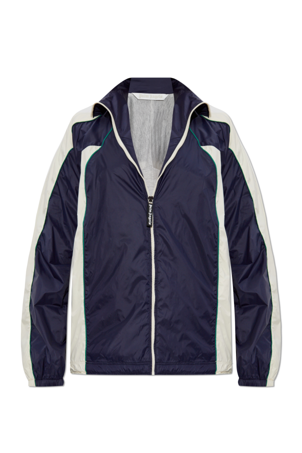 Lightweight jacket with printed logo od Palm Angels