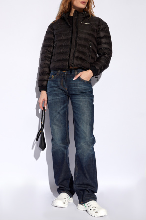 Cropped down jacket od Palm Angels