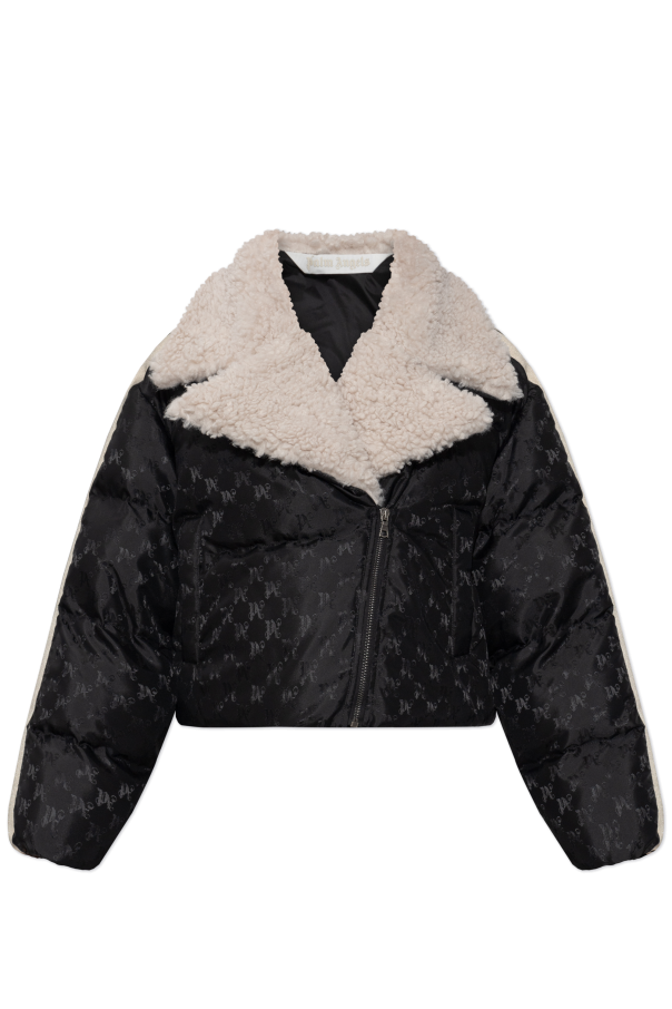 Short jacket with faux fur od Palm Angels