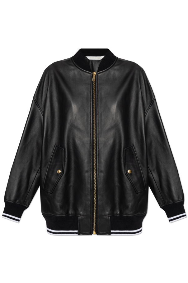 Palm Angels Leather Jacket