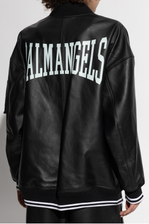 Palm Angels Leather Jacket