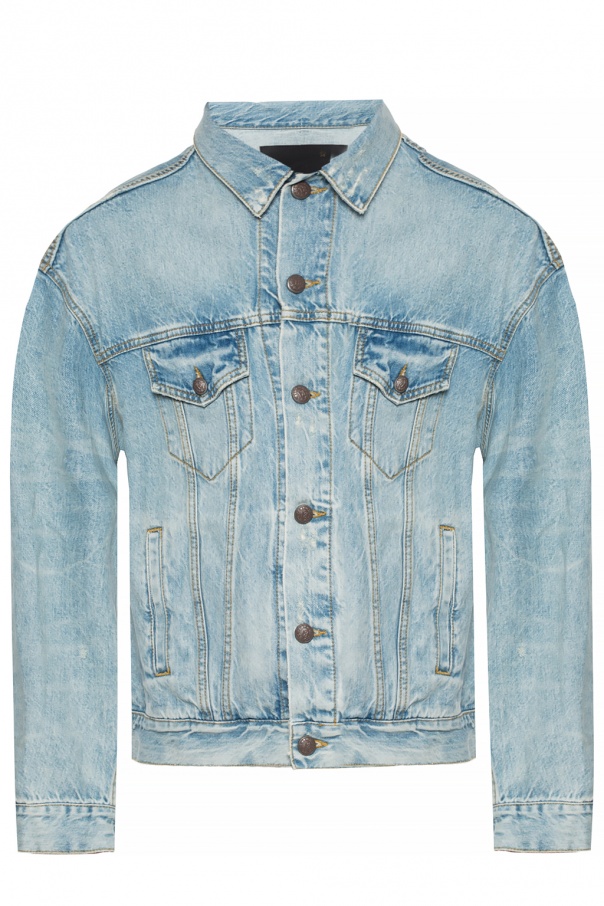 R13 Raw-edge denim jacket | Men's Clothing | Vitkac