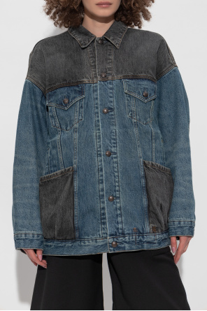 R13 Denim jacket in 'oversize' style